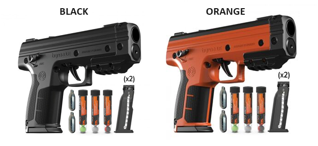 BYRNA LE PEPPER LAUNCHER KIT - (Black & Orange)